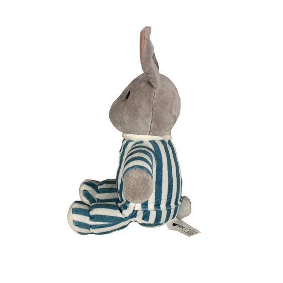 Kohl's Cares Goodnight Moon Gray Bunny Rabbit Pajamas Plush Stuffed Toy - Picture 2 of 6